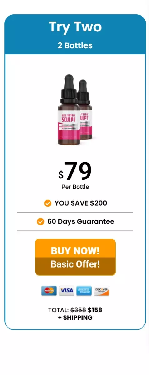 Gelatine Sculpt™ 2 bottles pricing